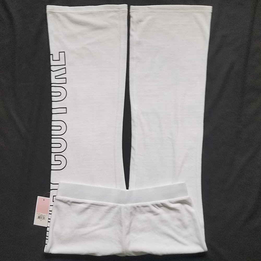 NWT Juicy Couture White Del Ray Lounge Pants - Picture 4 of 8